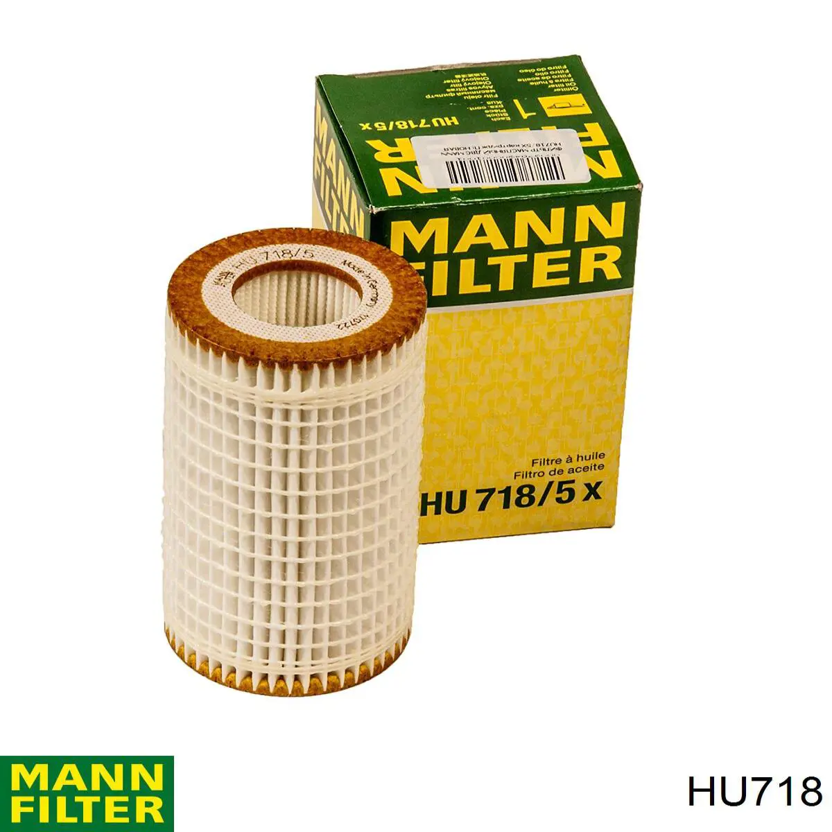Масляный фильтр HU718 Mann-Filter