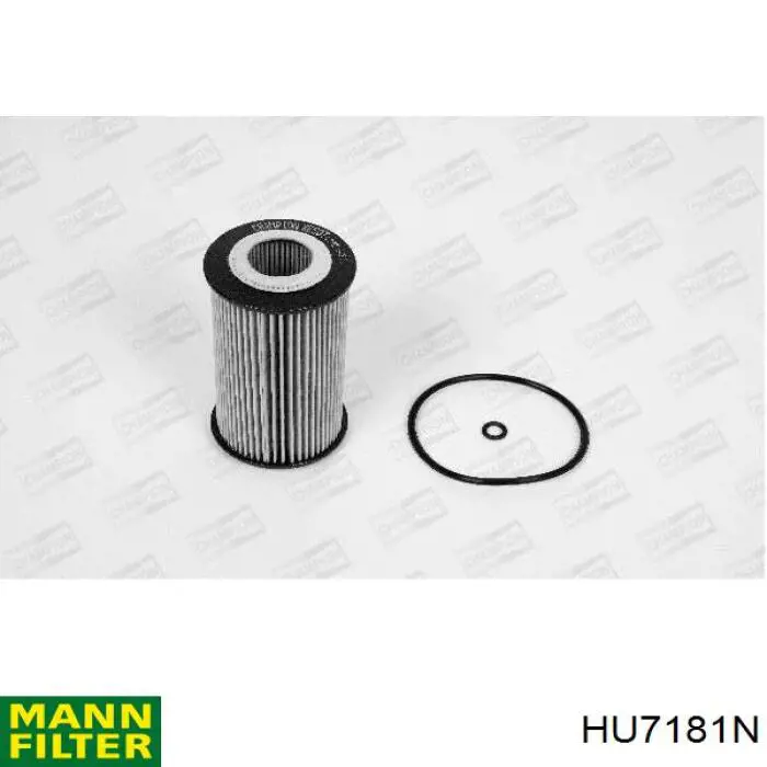 Фильтр масла Mann-Filter HU7181N