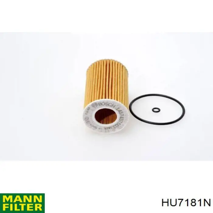 HU7181N Mann-Filter Масляный фильтр двигателя
