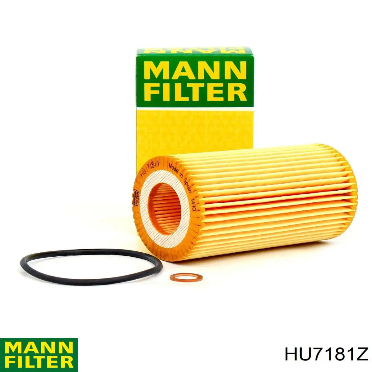 HU7181Z Mann-Filter filtro de óleo