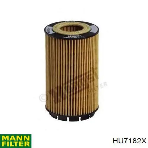 HU7182X Mann-Filter filtro de óleo