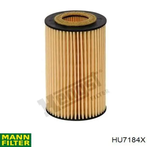 Filtro de aceite HU7184X Mann-Filter