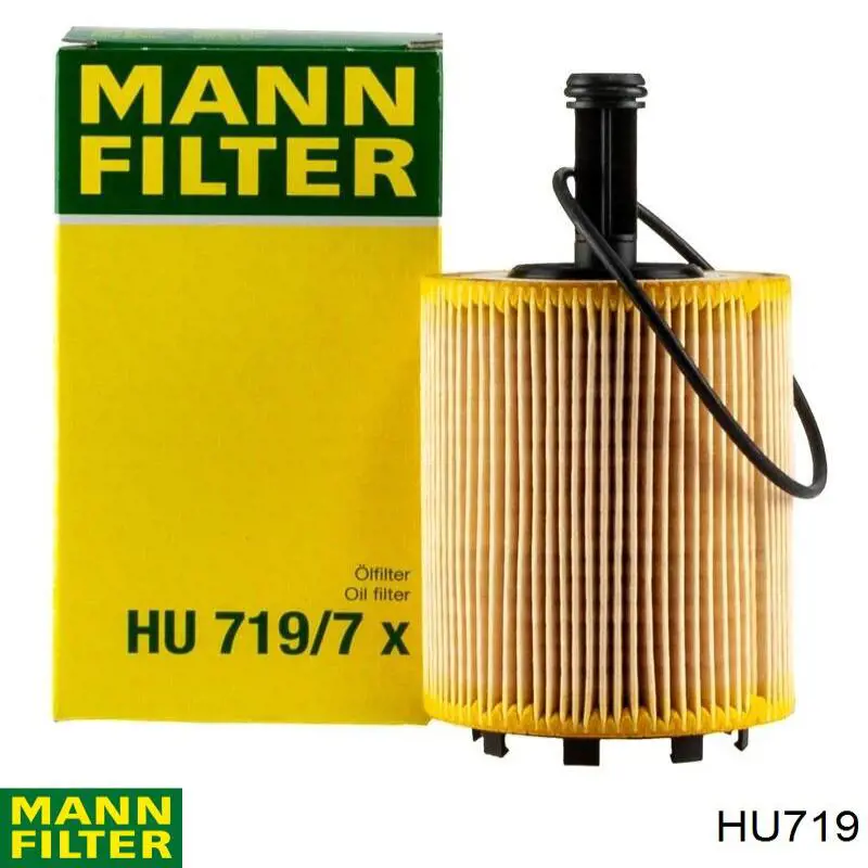 Масляный фильтр HU719 Mann-Filter
