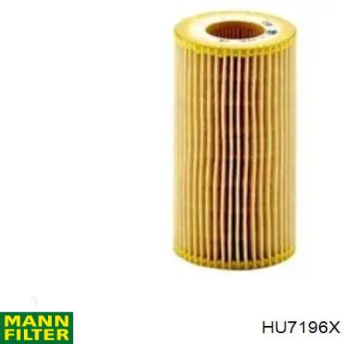 Filtro de aceite HU7196X Mann-Filter