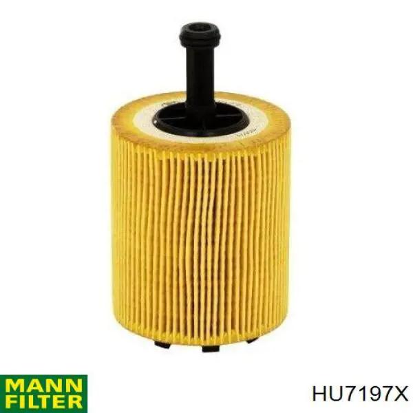 Filtro de óleo Mann-Filter HU7197X