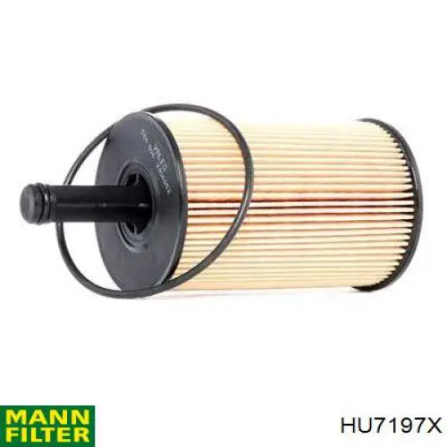 HU7197X Mann-Filter Filtro de óleo