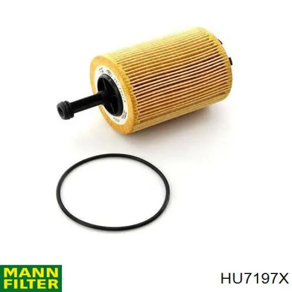 Filtro de óleo HU7197X Mann-Filter