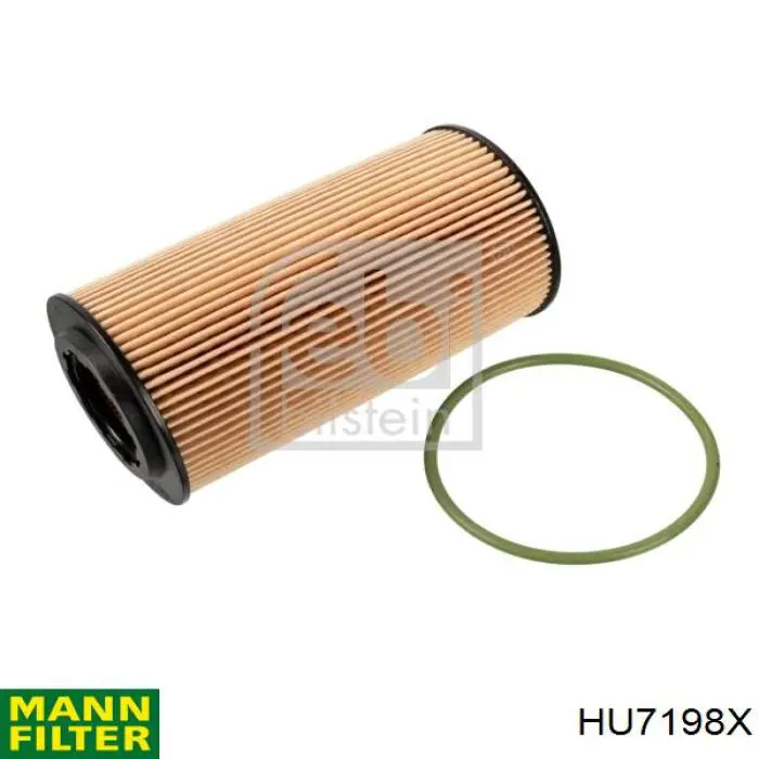 Масляный фильтр HU7198X Mann-Filter