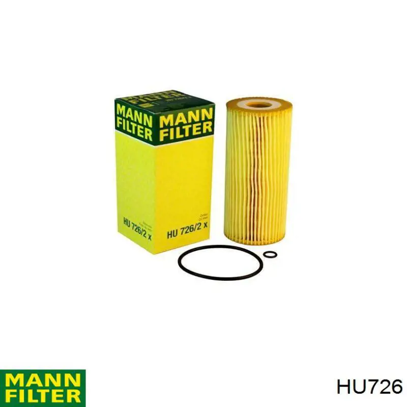 Масляный фильтр HU726 Mann-Filter