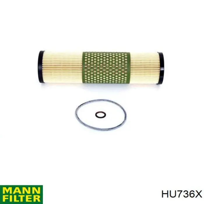 Фильтр очистки масла центробежный Mann-Filter HU736X цена, от 18.82 USD