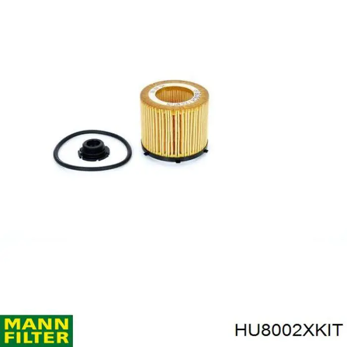 HU8002XKIT Mann-Filter масляный фильтр