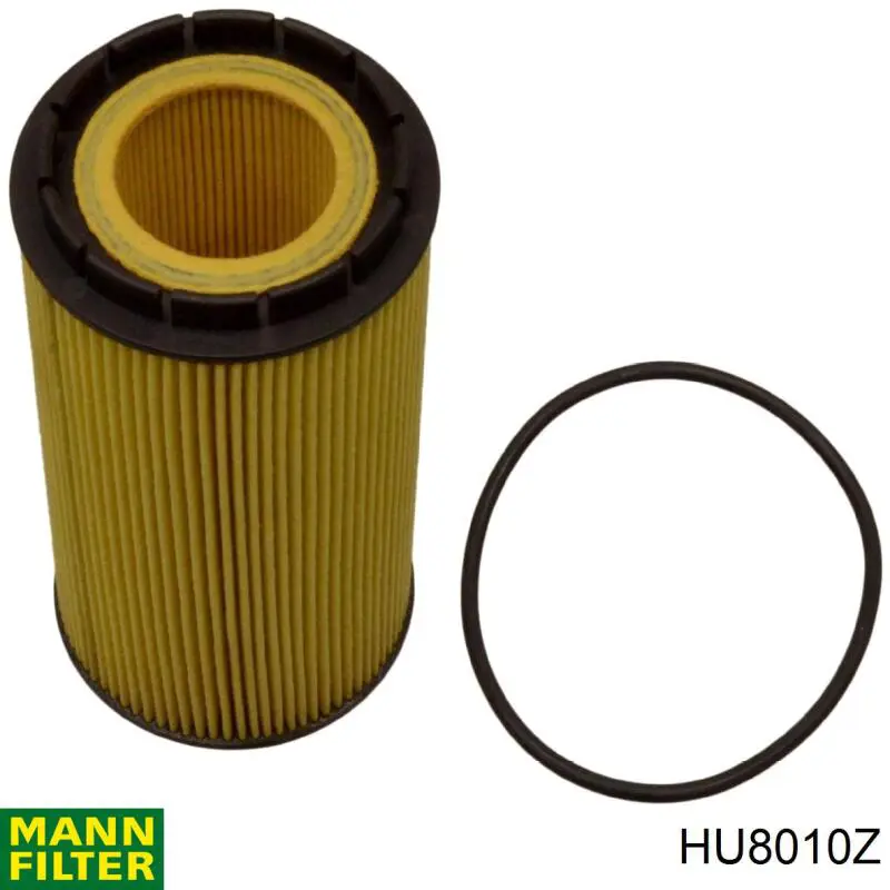 HU8010Z Mann-Filter filtro de óleo
