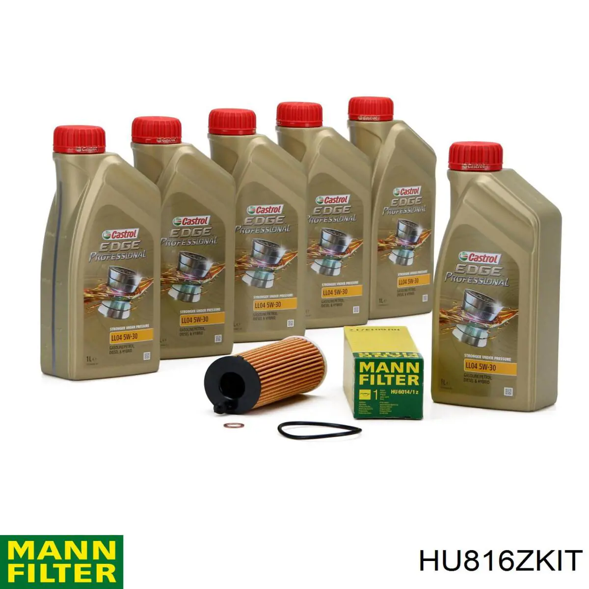 Filtro de aceite HU816ZKIT Mann-Filter