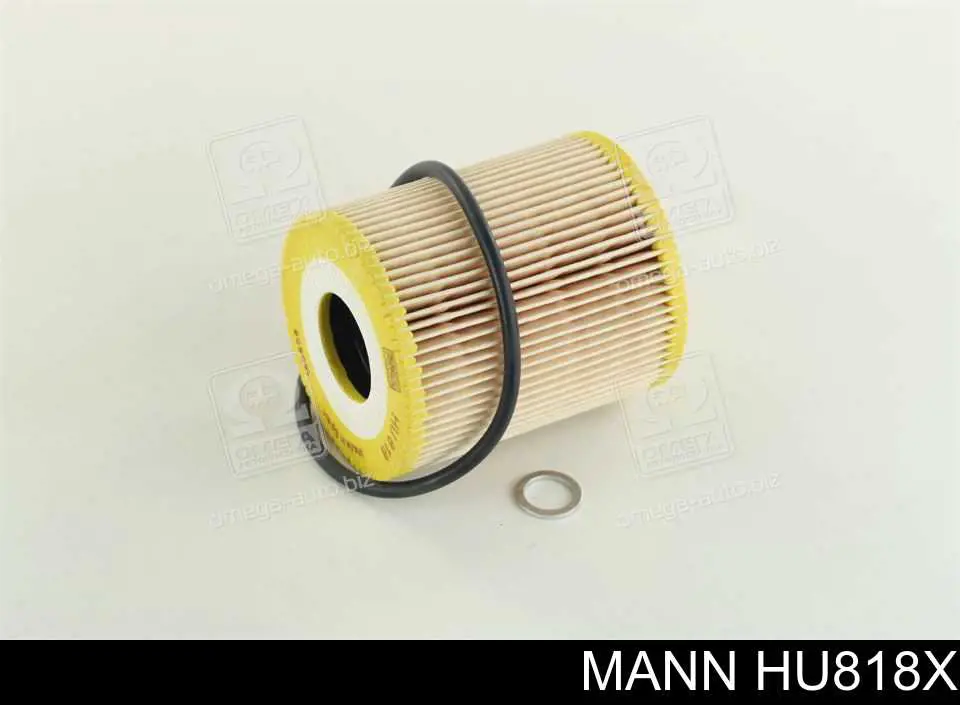 HU818X Mann-Filter filtro de óleo