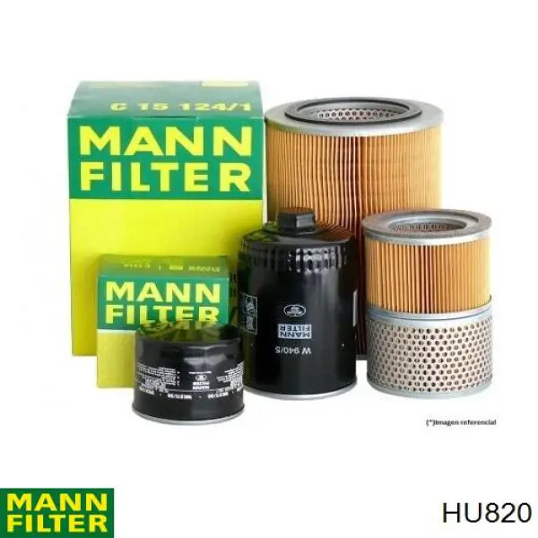 Фільтр масляний HU820 Mann-Filter