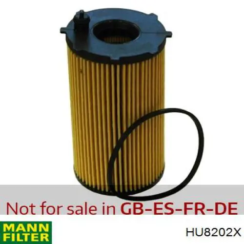 HU8202X Mann-Filter Масляный фильтр двигателя