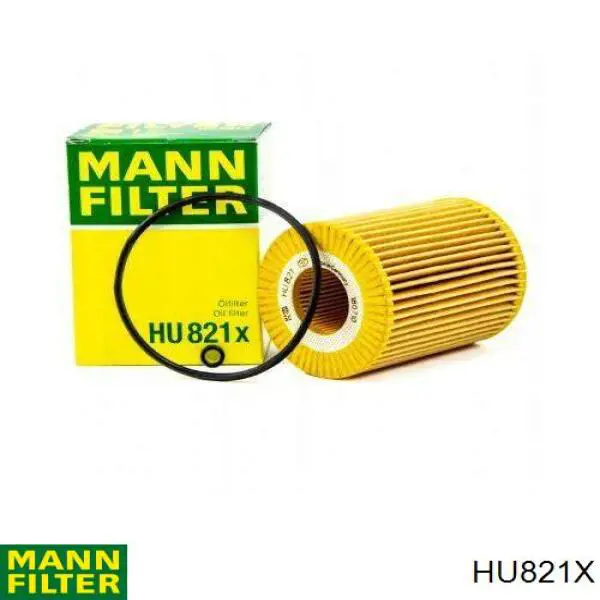 HU821X Mann-Filter масляный фильтр