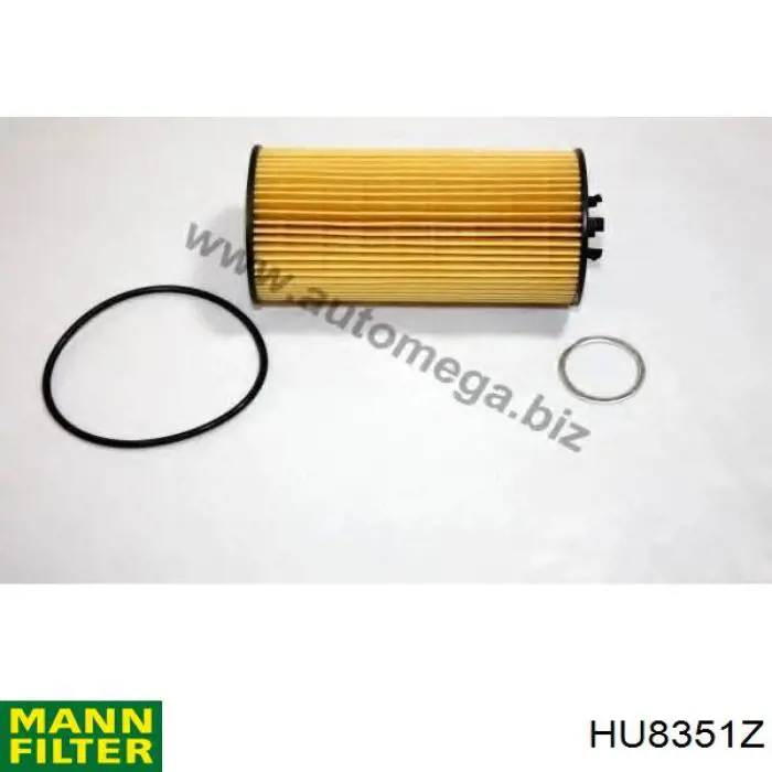 Filtro de aceite HU8351Z Mann-Filter