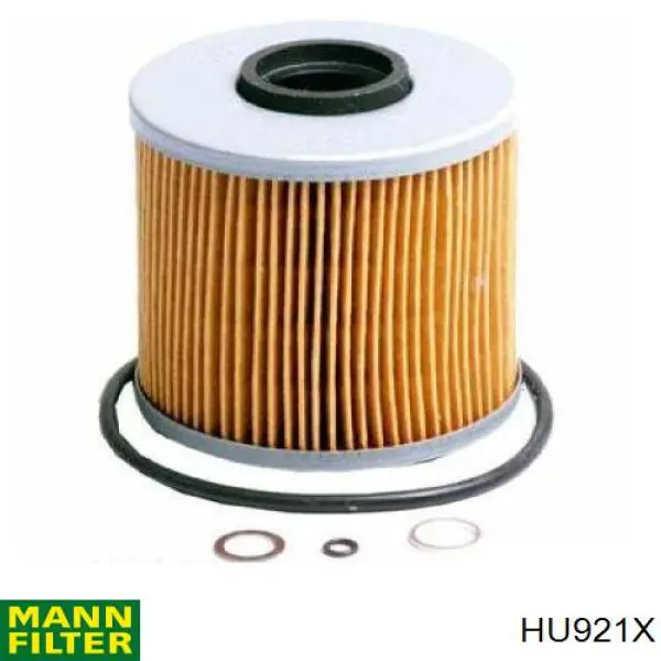 HU921X Mann-Filter filtro de óleo