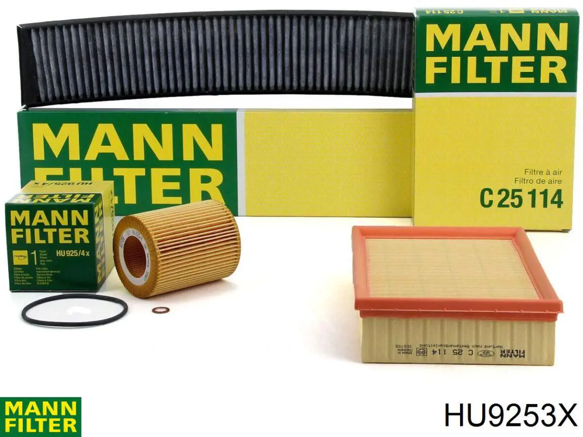 HU9253X Mann-Filter масляный фильтр