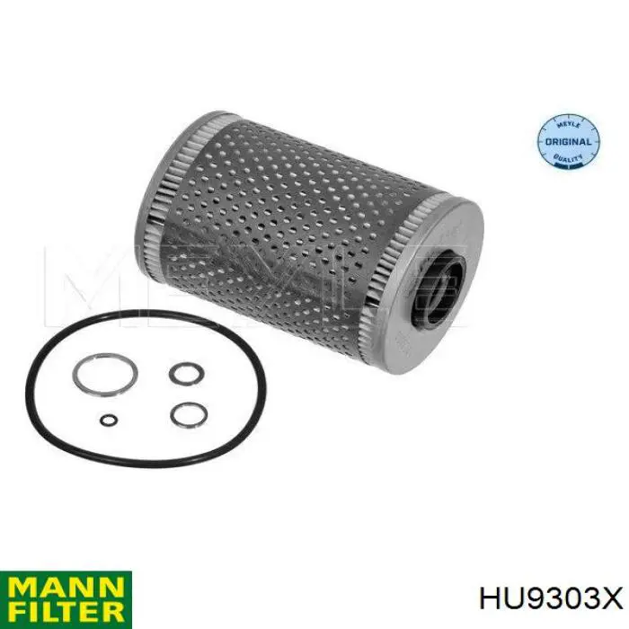 Filtro de aceite HU9303X Mann-Filter