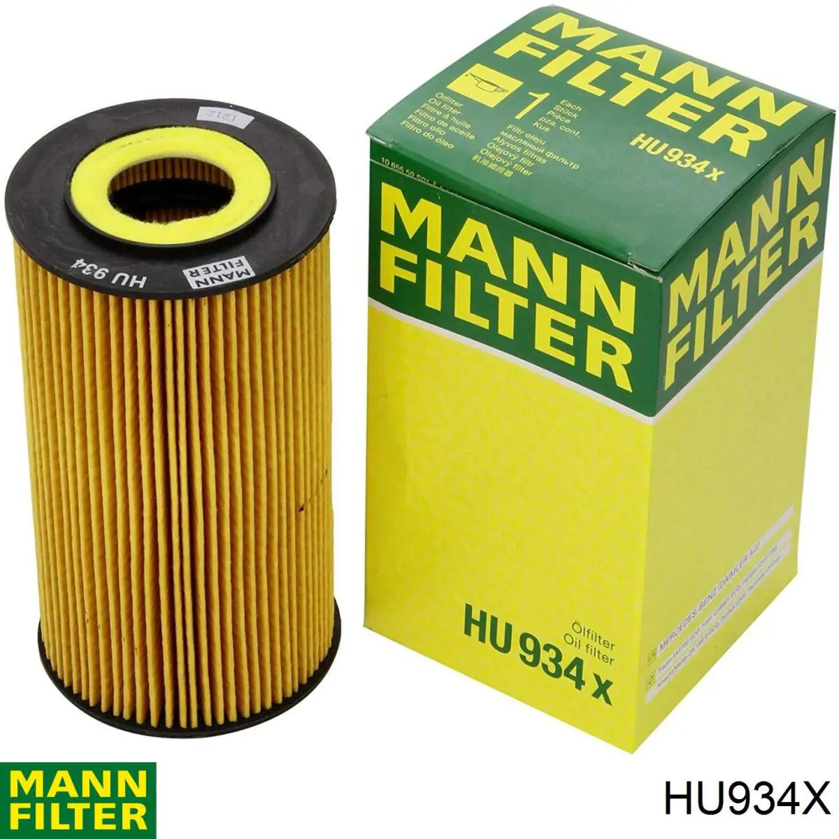 Масляный фильтр HU934X Mann-Filter