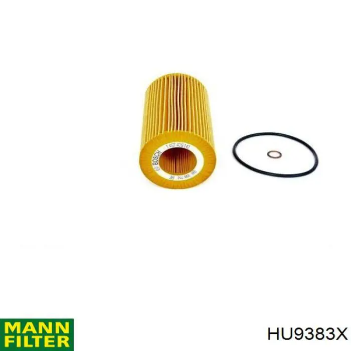 Filtro de aceite HU9383X Mann-Filter