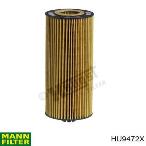 Filtro de aceite HU9472X Mann-Filter