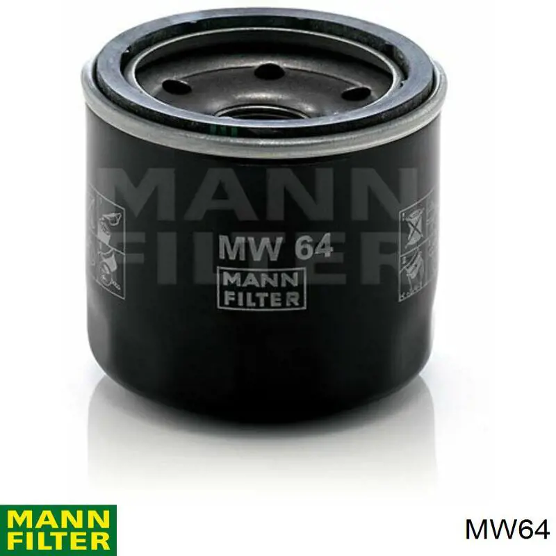 Купить MW64 Mann-Filter Фильтр центробежный очистки масла