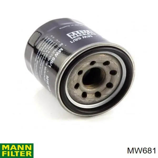 Масляный фильтр MW681 Mann-Filter