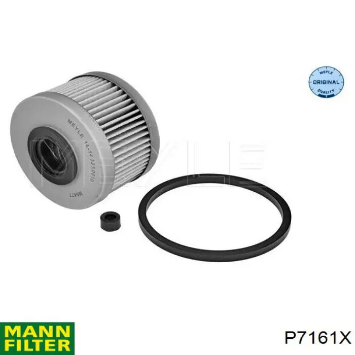 P7161X Mann-Filter filtro de combustível
