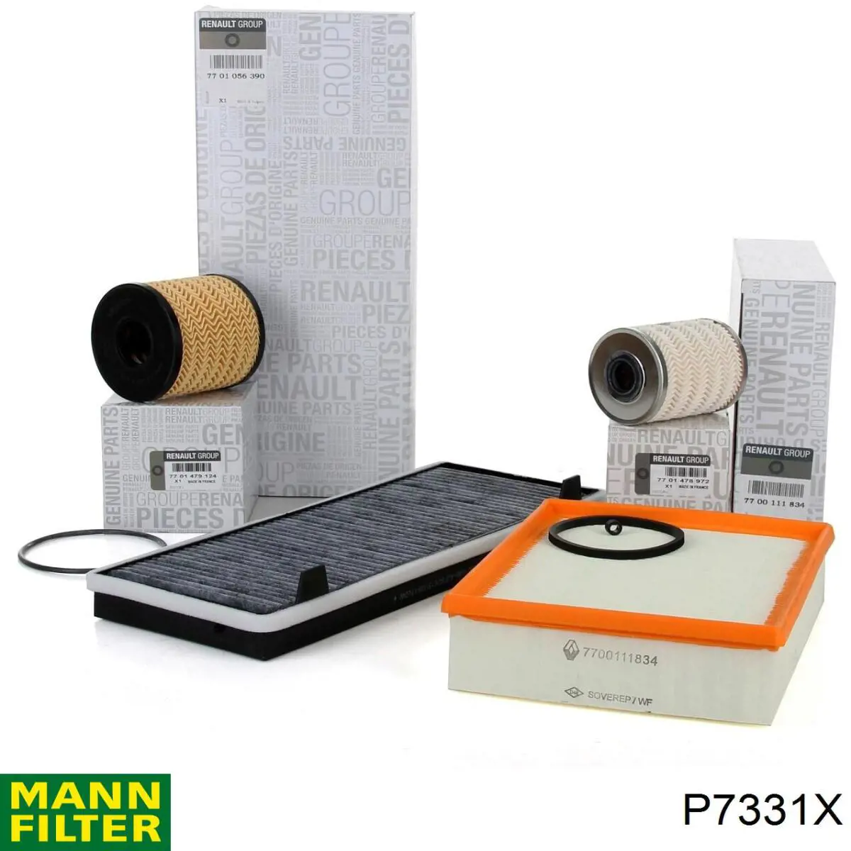 Фильтр топливный Mann-Filter P7331X