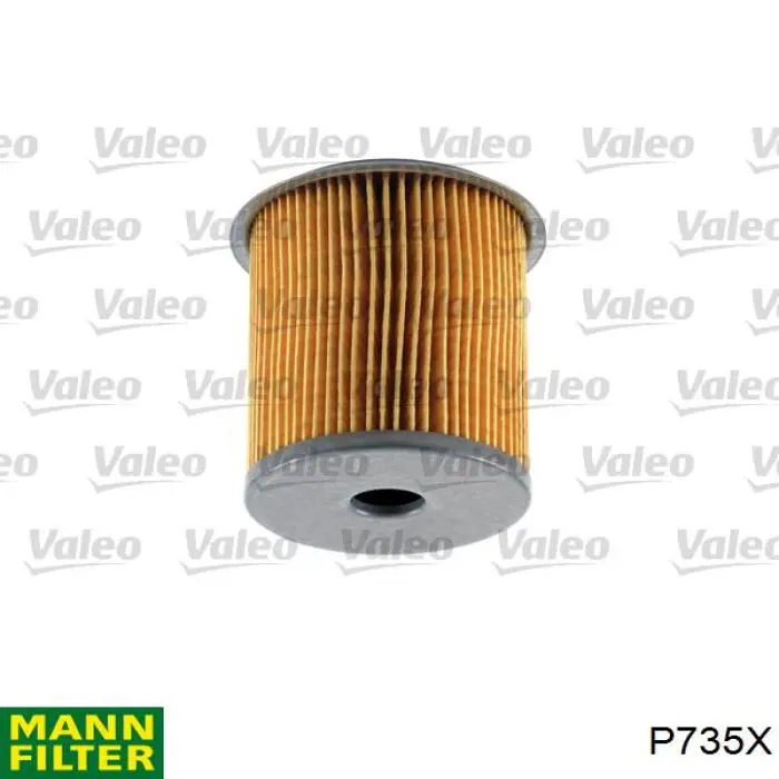 Топливный фильтр P735X Mann-Filter