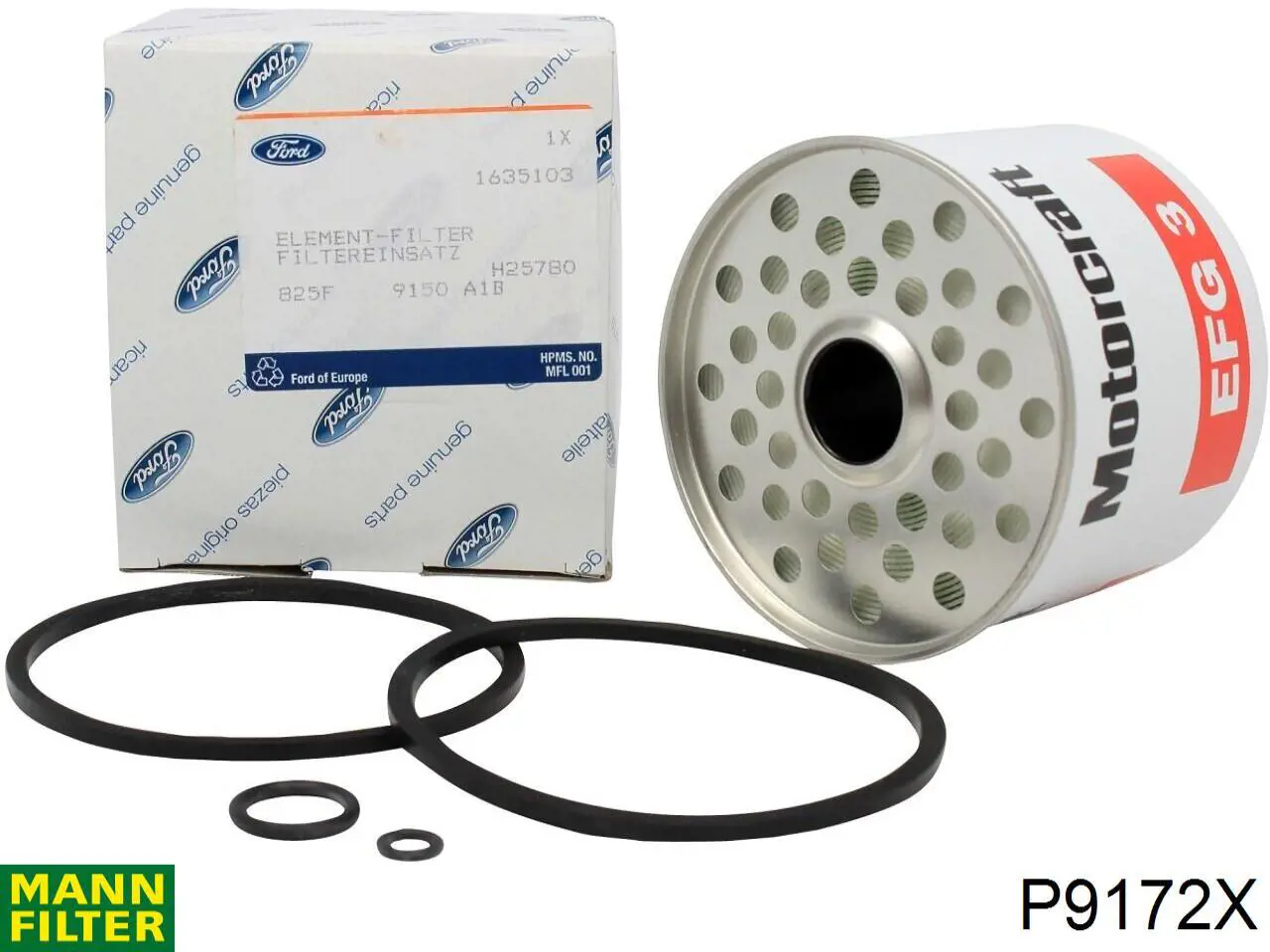 Топливный фильтр P9172X Mann-Filter