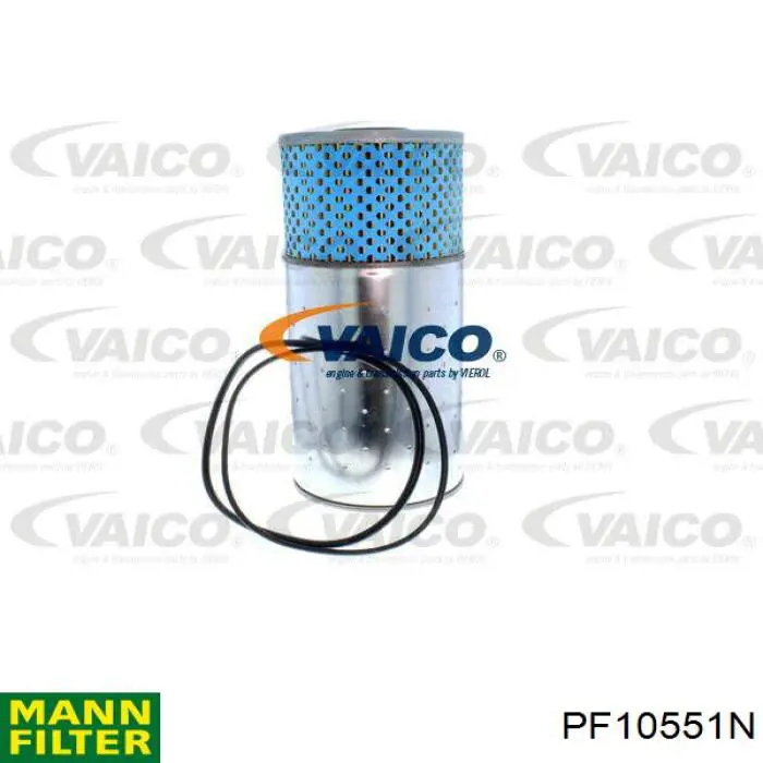 Filtro de aceite PF10551N Mann-Filter