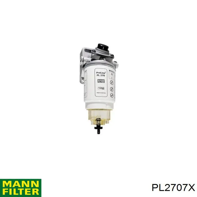 PL2707X Mann-Filter Фильтр топлива