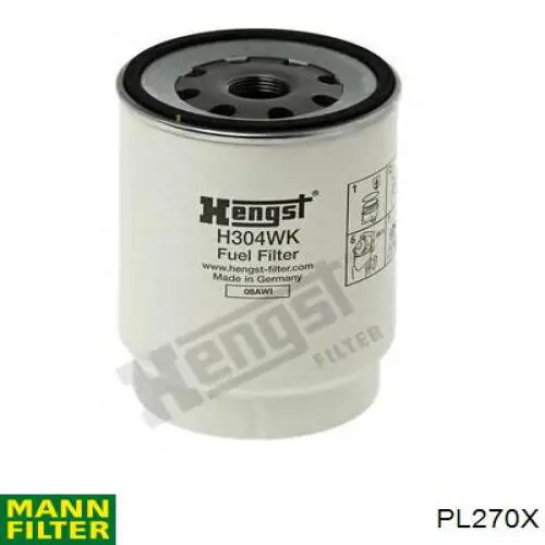 PL270X Mann-Filter топливный фильтр