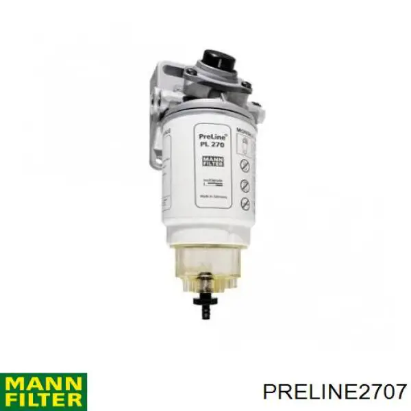 PRELINE2707 Mann-Filter топливный фильтр