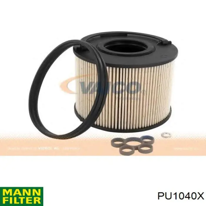 Filtro combustible PU1040X Mann-Filter
