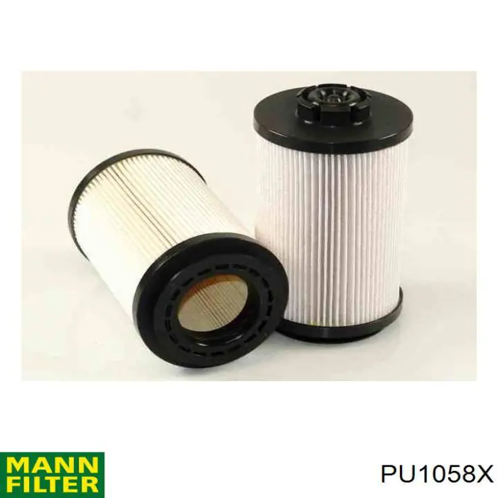 Filtro combustible PU1058X Mann-Filter