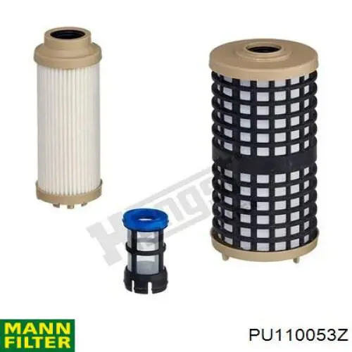 Комплект фильтров на мотор Mann-Filter PU110053Z