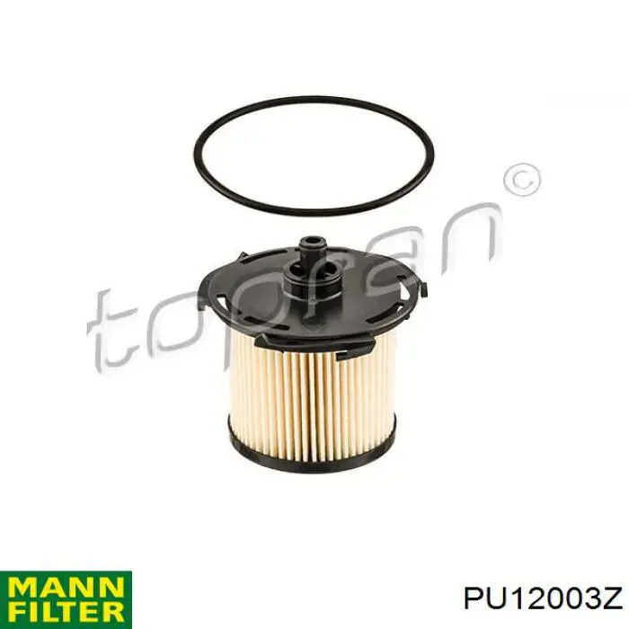 Купить PU12003Z Mann-Filter Фильтр-отстойник топлива грубой очистки
