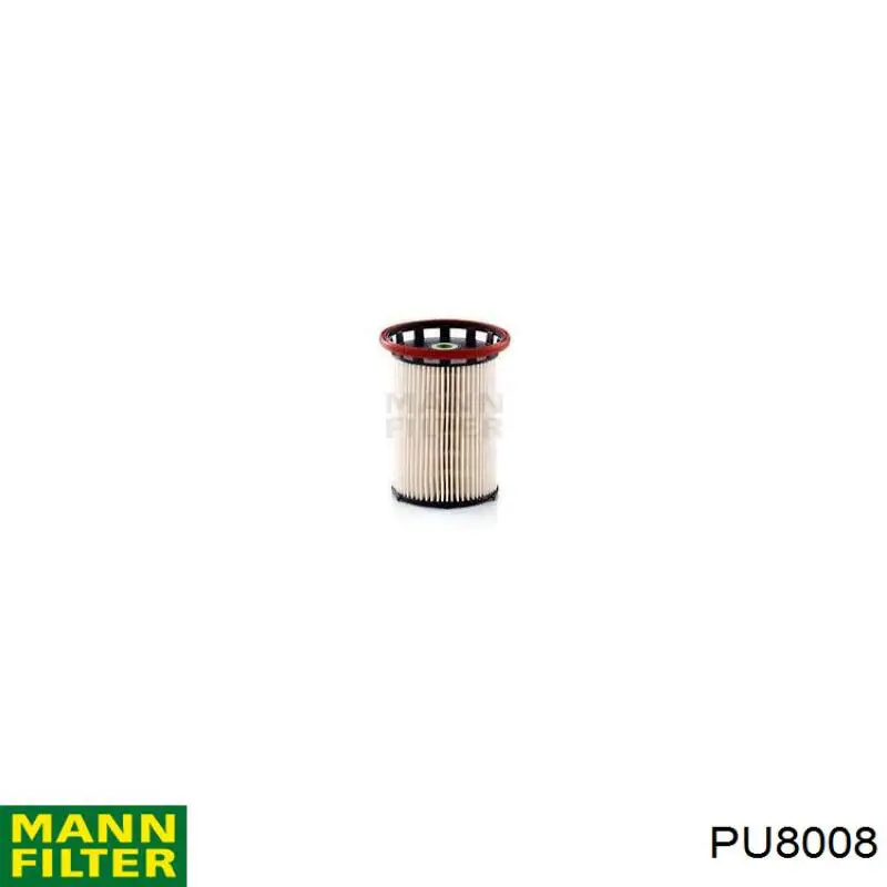Filtro combustible PU8008 Mann-Filter