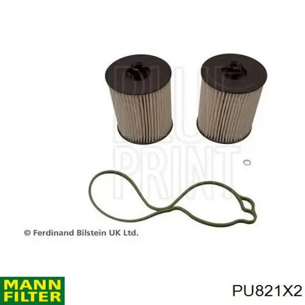 Filtro combustible PU821X2 Mann-Filter