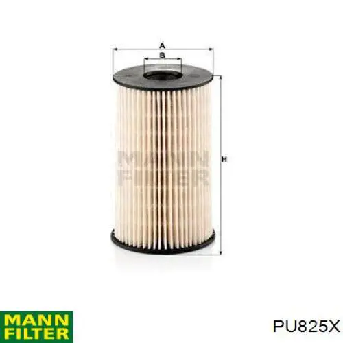 Filtro combustible PU825X Mann-Filter