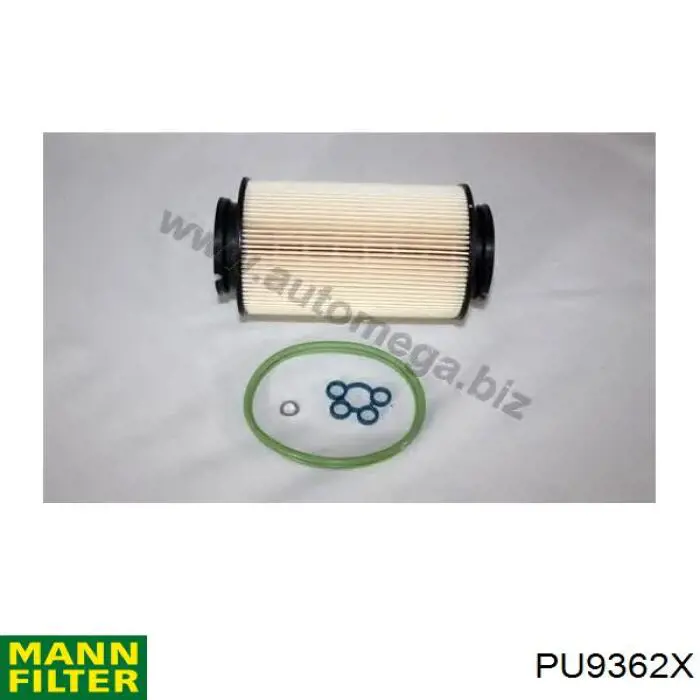 Фильтр тонкой очистки топлива Mann-Filter PU9362X цена, от 20.28 USD