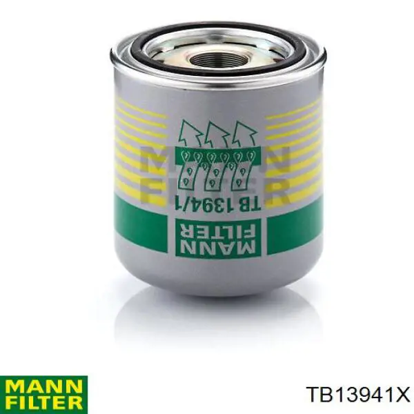 TB13941X Mann-Filter фильтр осушителя воздуха (влагомаслоотделителя (TRUCK))