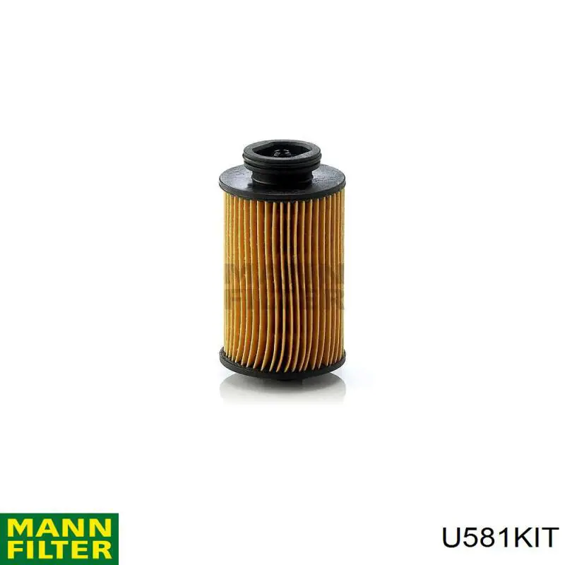 U581KIT Mann-Filter сажевый фильтр системы отработавших газов