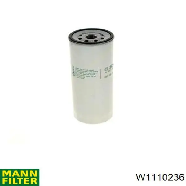 Filtro de aceite W1110236 Mann-Filter
