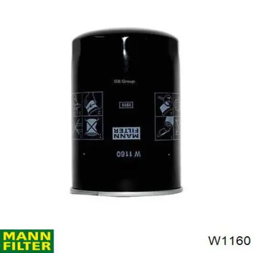 Фильтр очистки масла центробежный Mann-Filter W1160 цена, от 15.80 USD